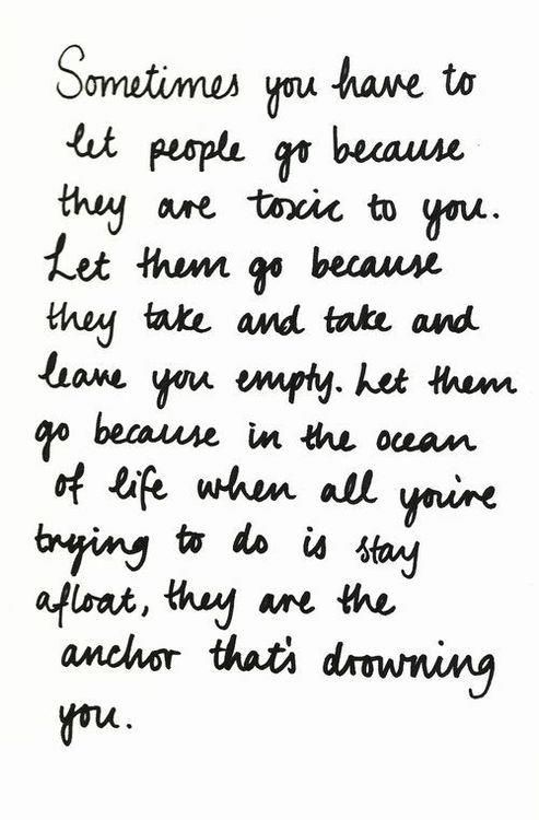 Let go